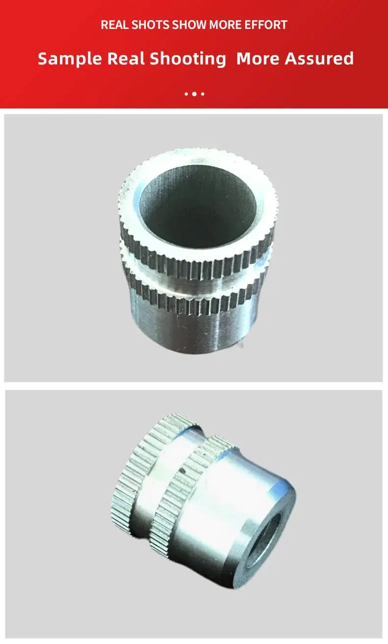 (OEM/ODM) CNC Hardware Custom Machining of Iron Based Powder Metallurgy Bushing Metal Screw Bushing with Shaft Sintered Bearing