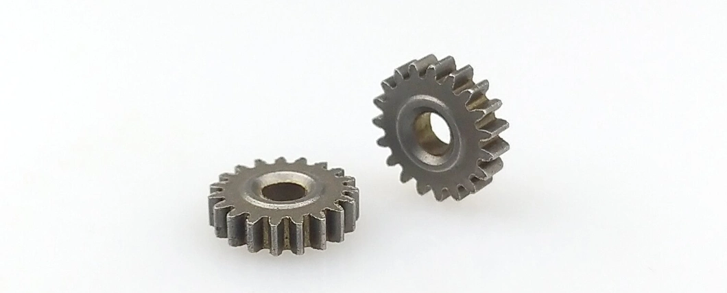 Powder Metallurgy Low Price OEM Metal Sinter Steel Double Spur Wheel Gear